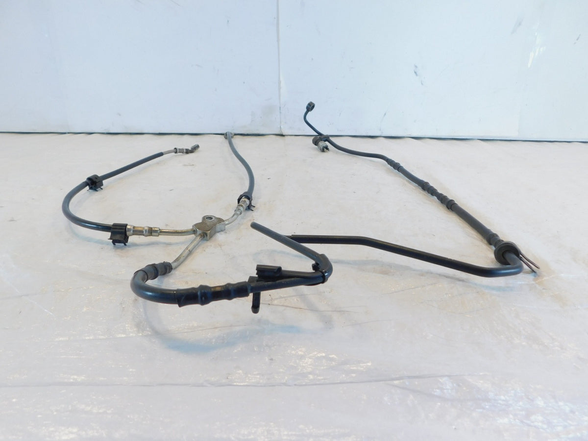 Harley Tri Glide Ultra & Freewheeler Trike Rear Left Right Rear Brake Hose Line - C3 Cycle