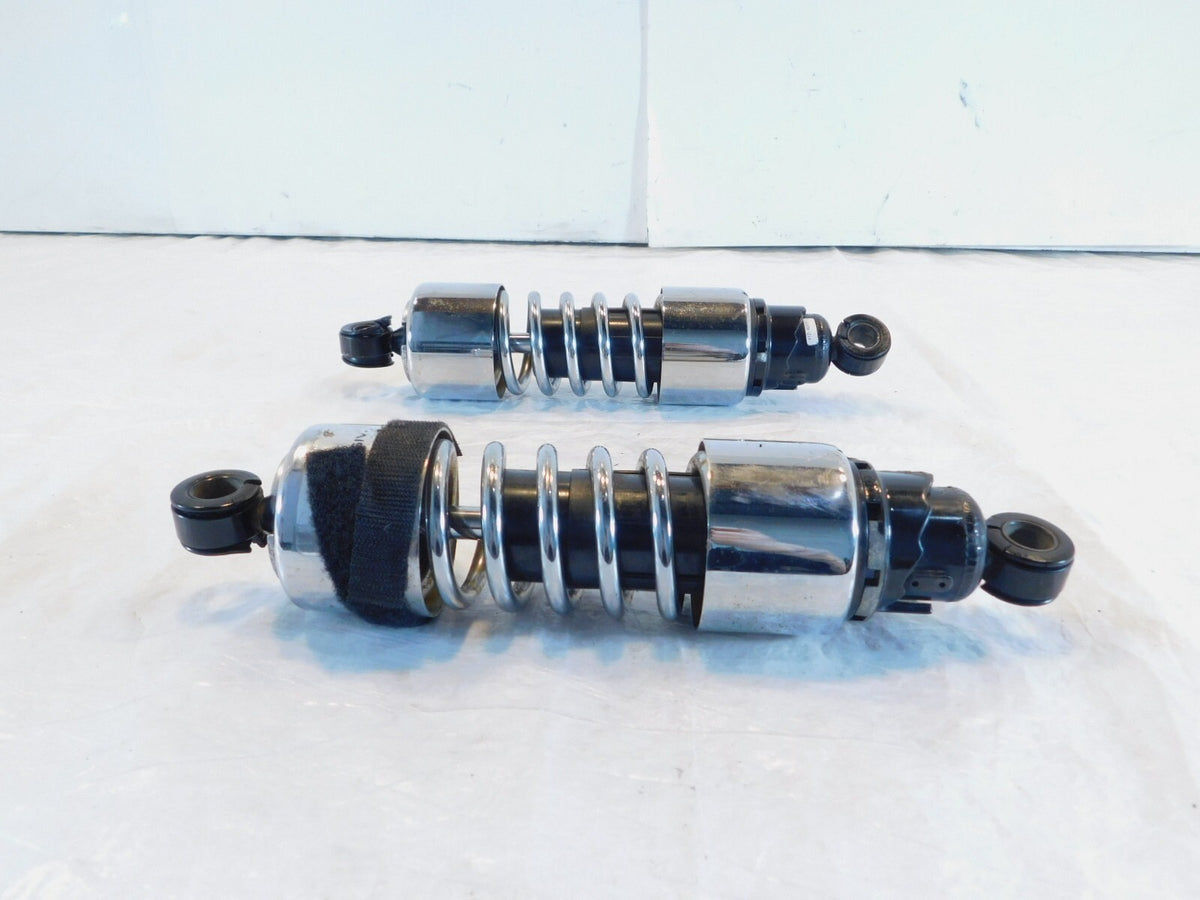 Harley Davidson Sportster 883 & 1200 Chrome Rear Shock Absorbers Pair 11.5" - C3 Cycle