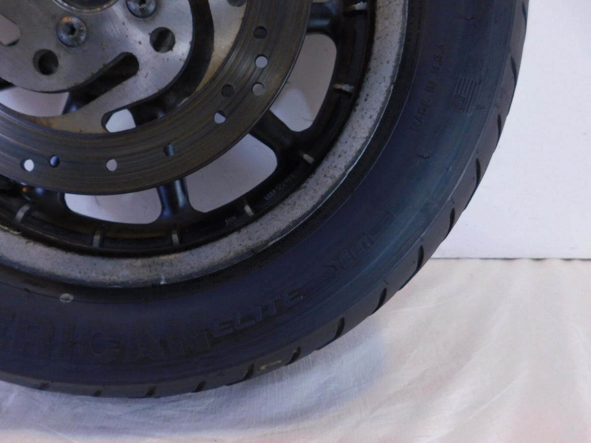Harley Davidson Touring Road Street Electra Glide 9 Spoke Rear Wheel Rim & Tire - C3 Cycle