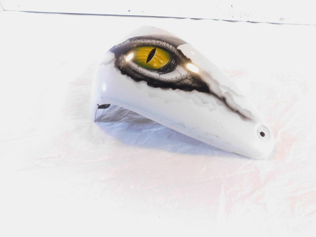 Yamaha Road Star 1700 S Silverado XV1700 XV17 White Left Side Panel Cover Cowl - C3 Cycle