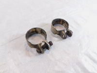 Kawasaki Vulcan 88 1500 VN1500A & VN750 Rear Exhaust Pipe Muffler Cover Clamps - C3 Cycle