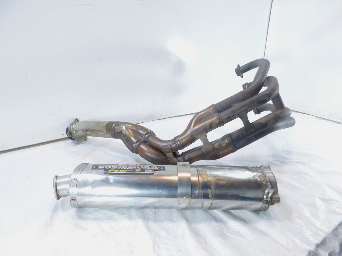 1994-1996 Suzuki RF600R RF600 Exhaust Header Pipe w/ Yoshimura Slip on Muffler - C3 Cycle