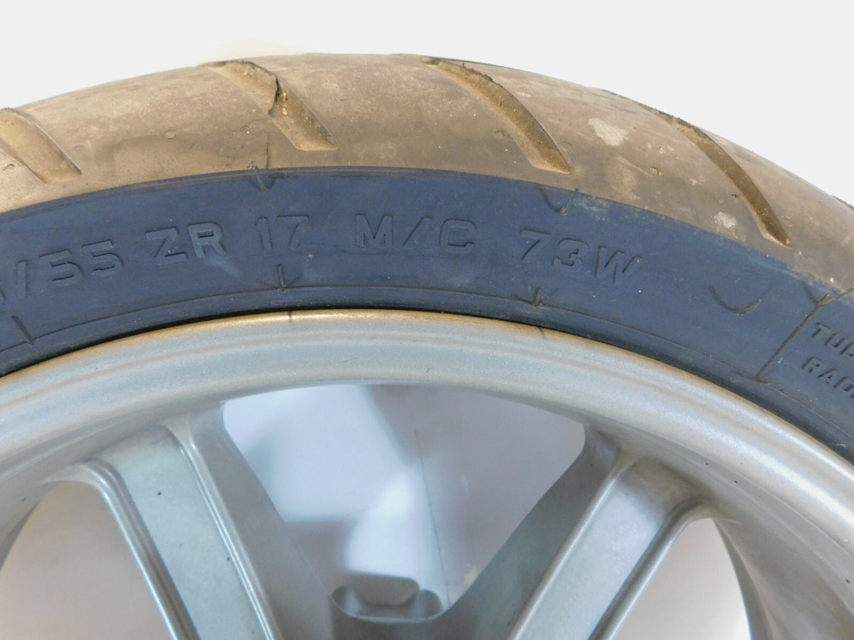 2007-2009 Buell XB XB12 XB12X Ulysses Cast 6 Spoke Rear Wheel Rim Tire & Rotor - C3 Cycle