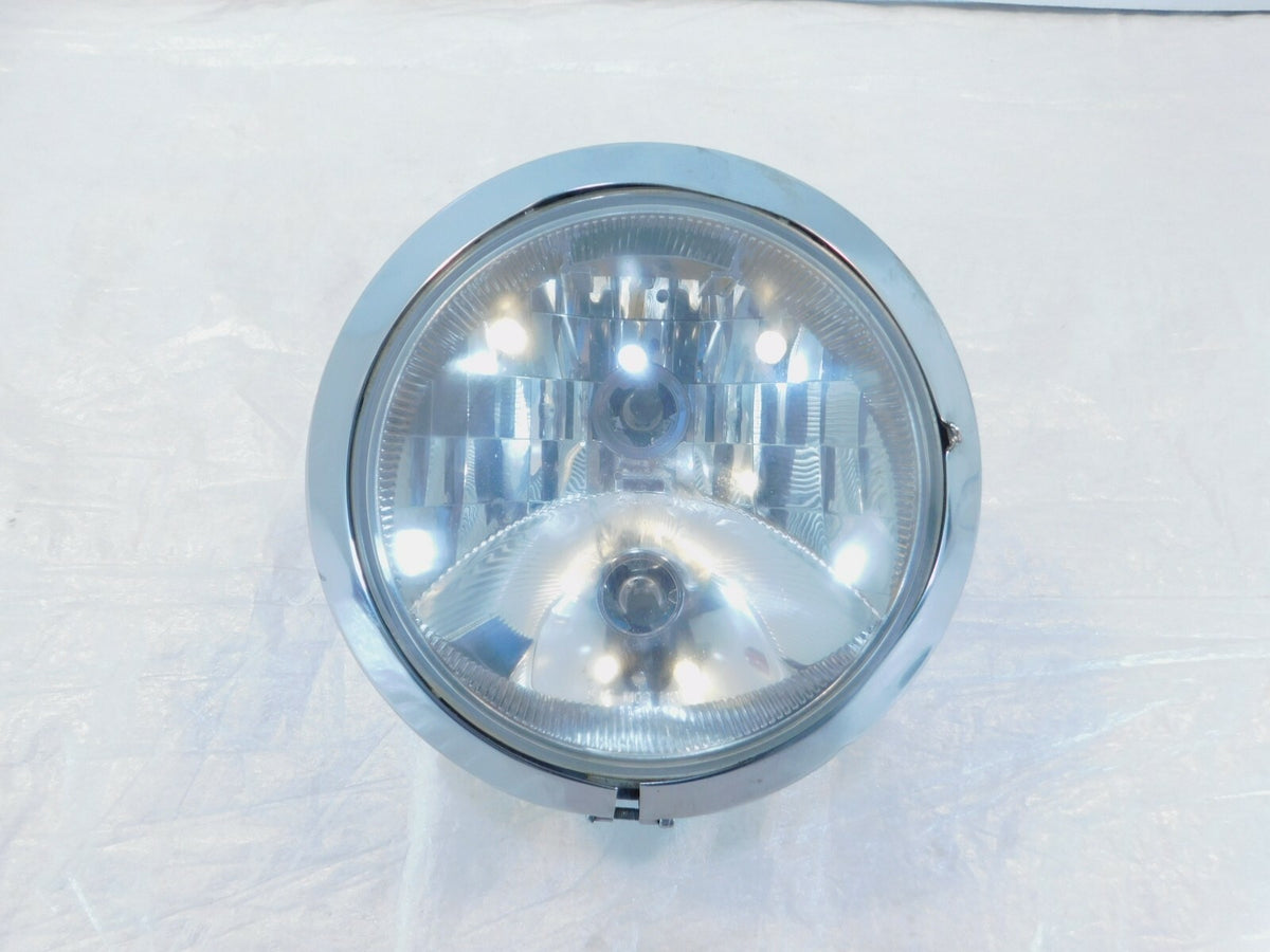 2004 & 2005 Victory Kingpin & Vegas Chrome Headlight Head Lamp Light Assembly - C3 Cycle