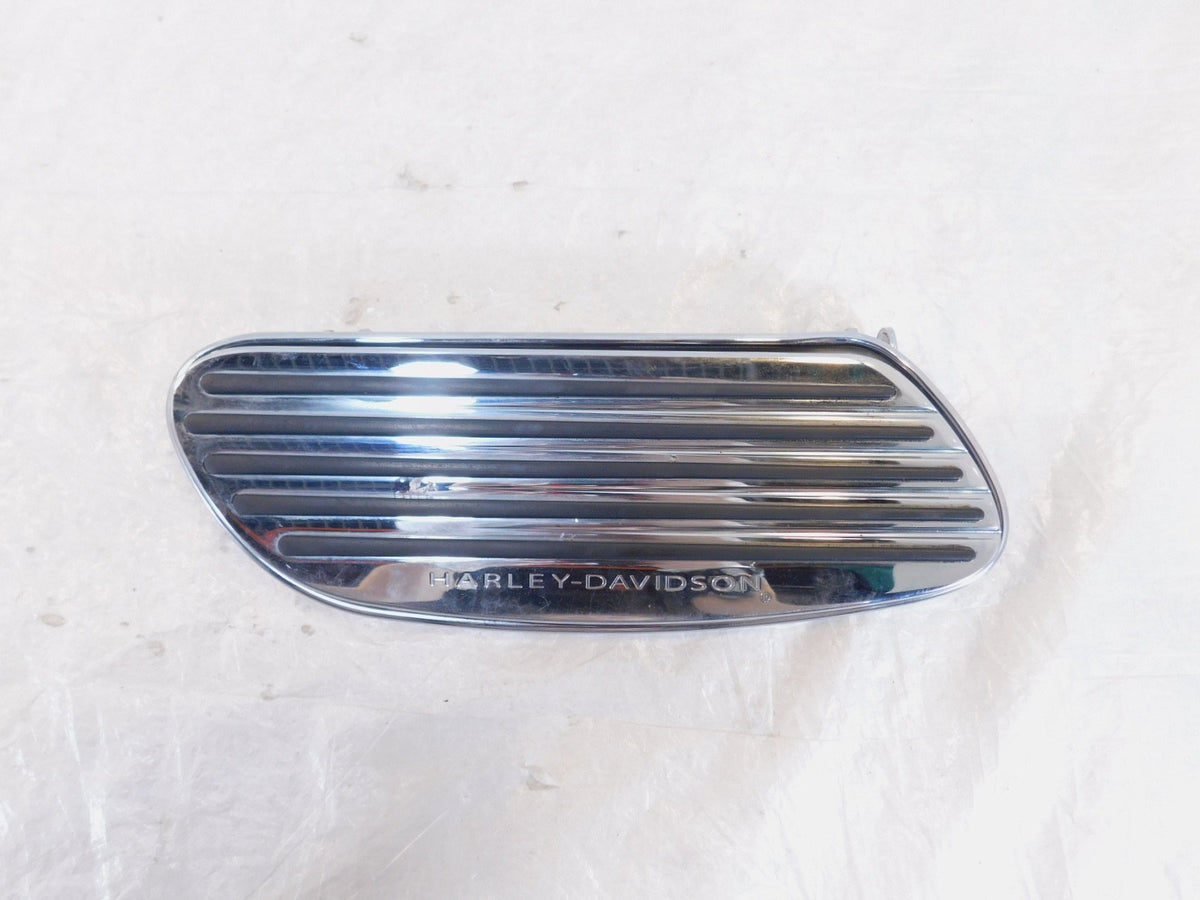 Harley Road King Custom & Street Glide Front Left Footboard Floorboard & Insert - C3 Cycle