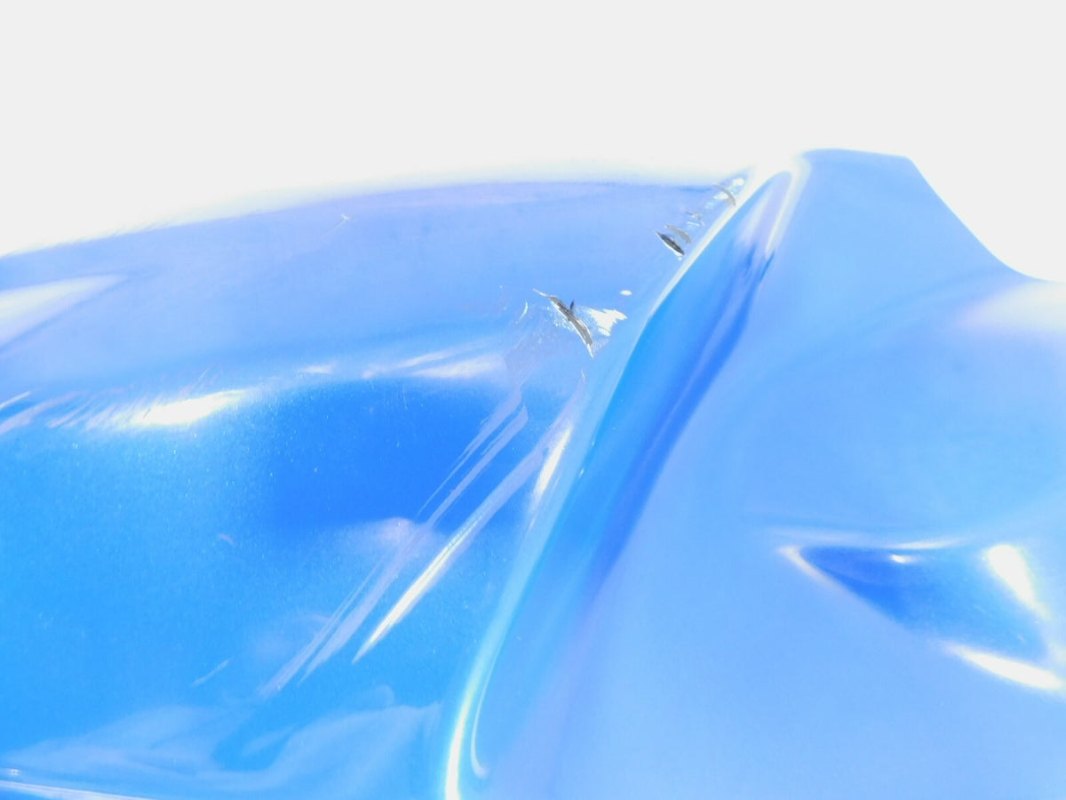BMW K1200S & K1300S Blue/White Right Side Fuel Tank Fairing Cowling Trim Panel - C3 Cycle