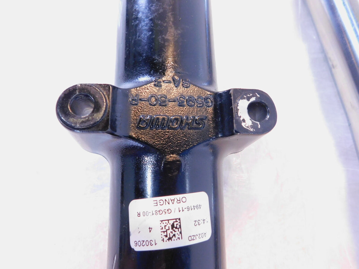 2011-2013 Harley Davidson Softail Blackline Front Wheel Suspension Forks - Bent - C3 Cycle