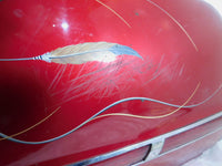 2001-03 Honda GL1800 Goldwing 1800 Red Rear Left Side Storage Luggage Saddlebag - C3 Cycle