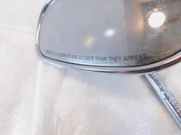 Harley Electra Glide & Softail & Dyna & Sportster Left Chrome Rear View Mirror - C3 Cycle