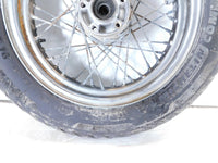 Harley Dyna Softail Sportster 883 1200 Chrome Laced Rear Wheel Rim & Tire -Rust - C3 Cycle