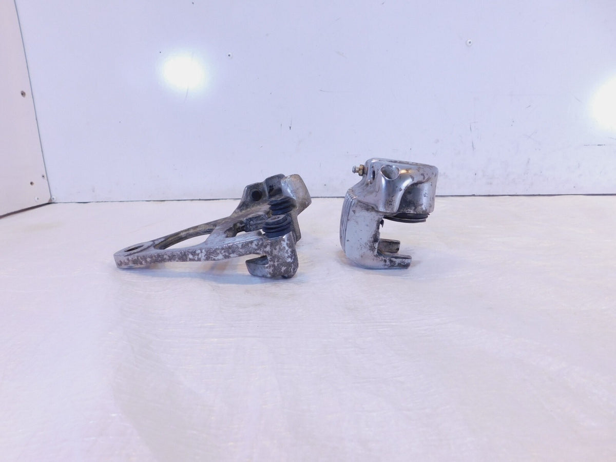 Harley Davidson Sportster 883 & 1100 Chrome Rear Brake Disc Caliper with Bracket - C3 Cycle