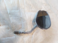 Harley Davidson FXR & Softail & Dyna & Sportster Left Chrome Rear View Mirror - C3 Cycle