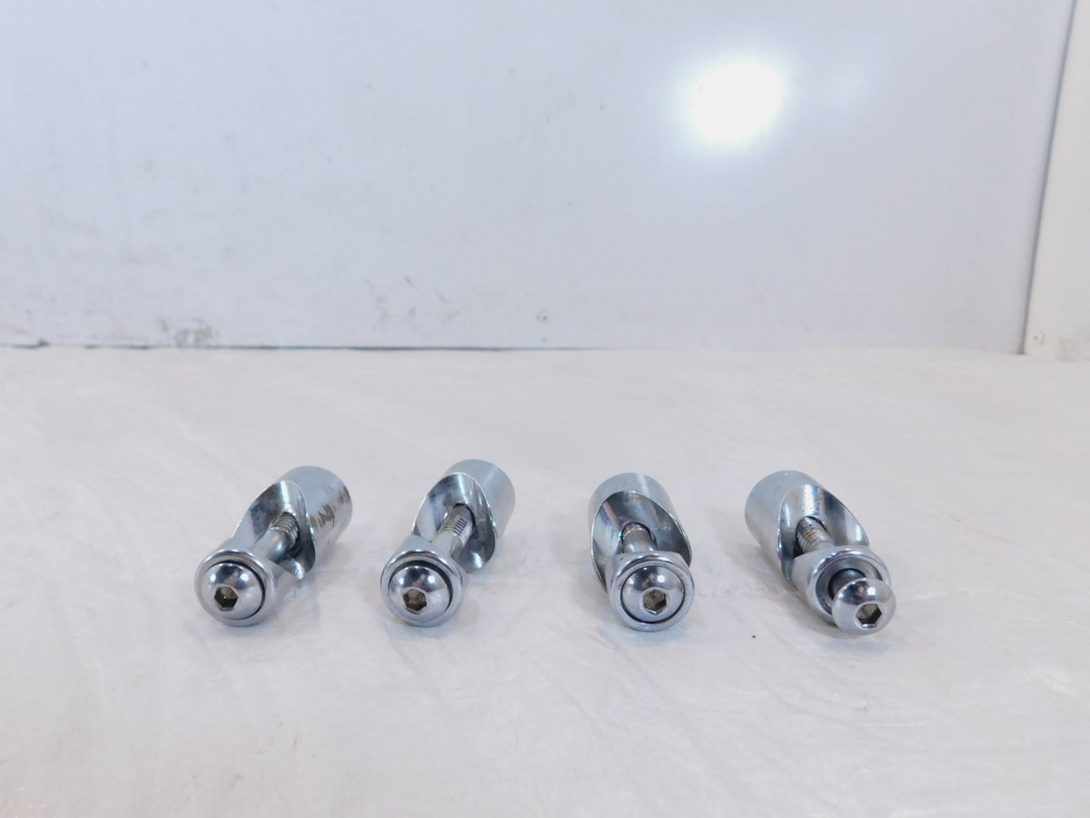 8 Harley Davidson Touring Electra Glide Ultra Classic Saddlebag Rail Mounts Set - C3 Cycle