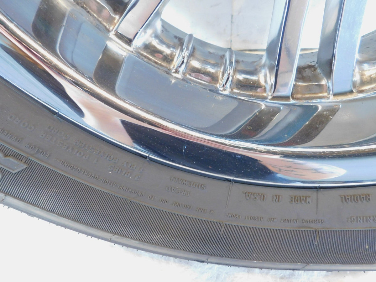 Harley Tri Glide Ultra Classic & Freewheeler Trike Chrome Rear Wheel Rim & Tire - C3 Cycle
