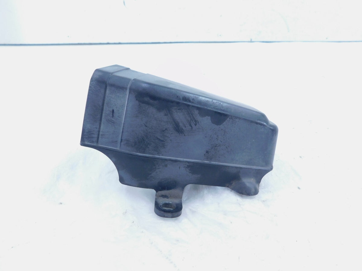 84-85 Honda VF500C Magna V30 500 Engine Cooling Radiator Thermostat Side Cover - C3 Cycle