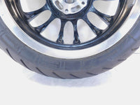 Piaggio Vespa Sprint 50 125 150 Black Spoked Front Wheel Rim w/ Tire 12x3 - C3 Cycle