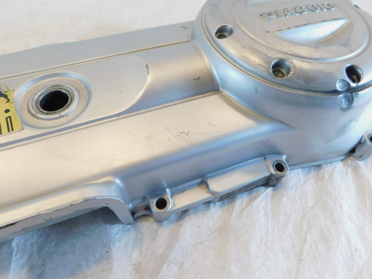 09-13 Piaggio Vespa LX S 50 Engine Motor Crankcase Transmission Primary Cover - C3 Cycle