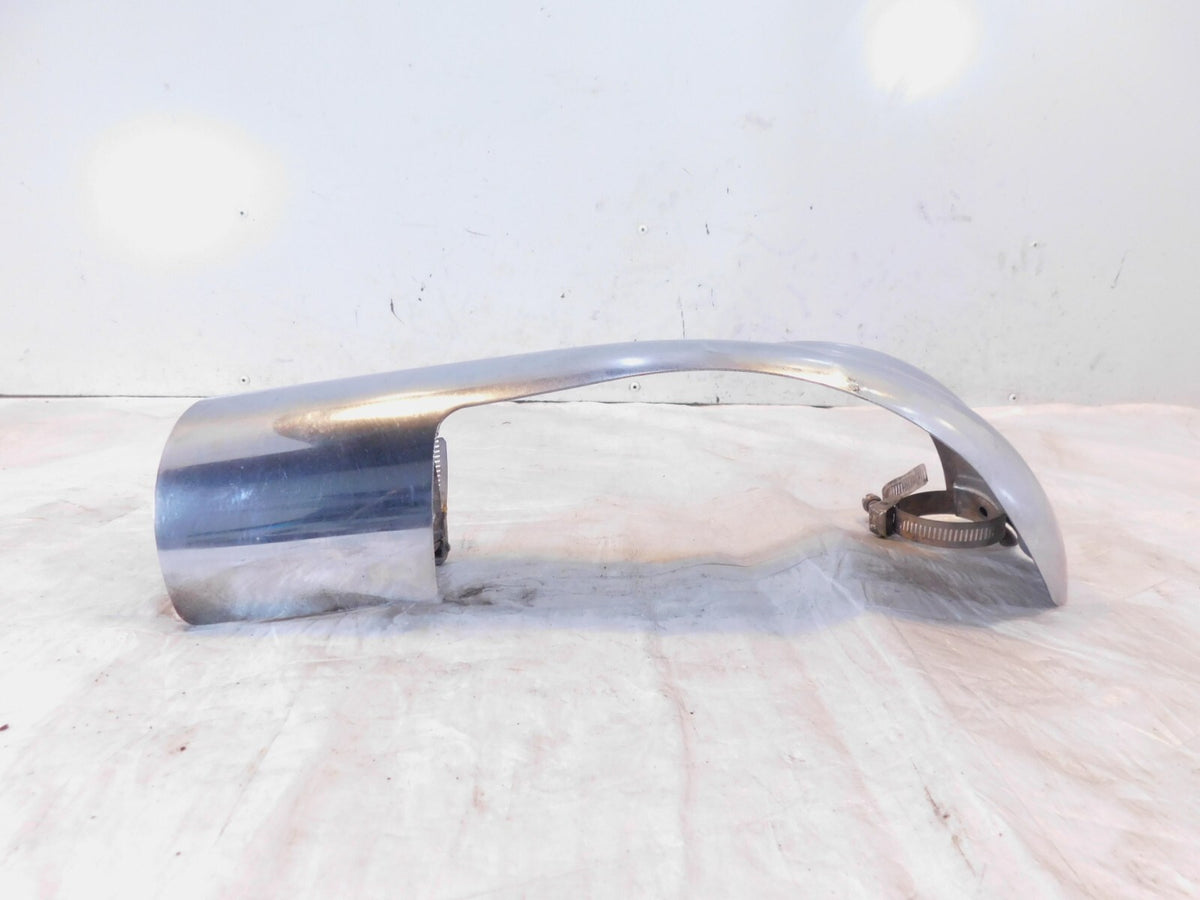 Victory Vision Tour Premium Ness & 8-Ball Left Exhaust Header Pipe Cover Shield - C3 Cycle
