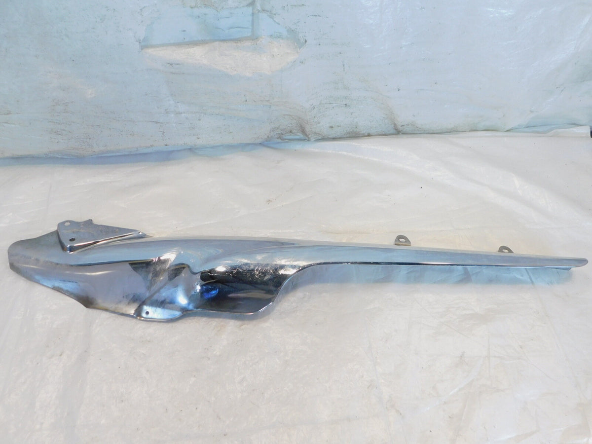 1997-2009 BMW K1200LT 1200 LT Chrome Exhaust Header Cover Heat Shield - Damage