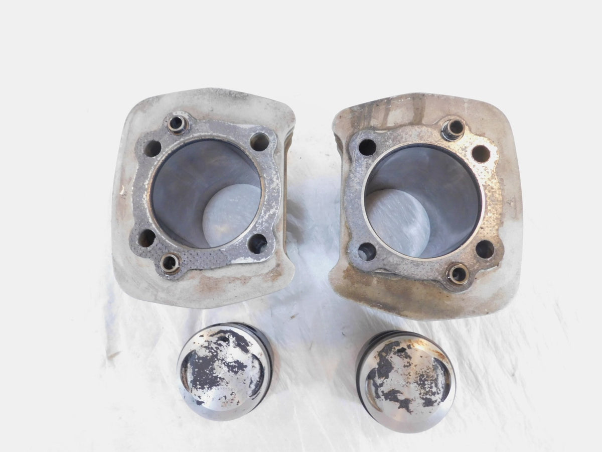 1997 & 1998 Buell Thunderbolt S3 Pair Engine Cylinder Barrel Jugs & Pistons - C3 Cycle