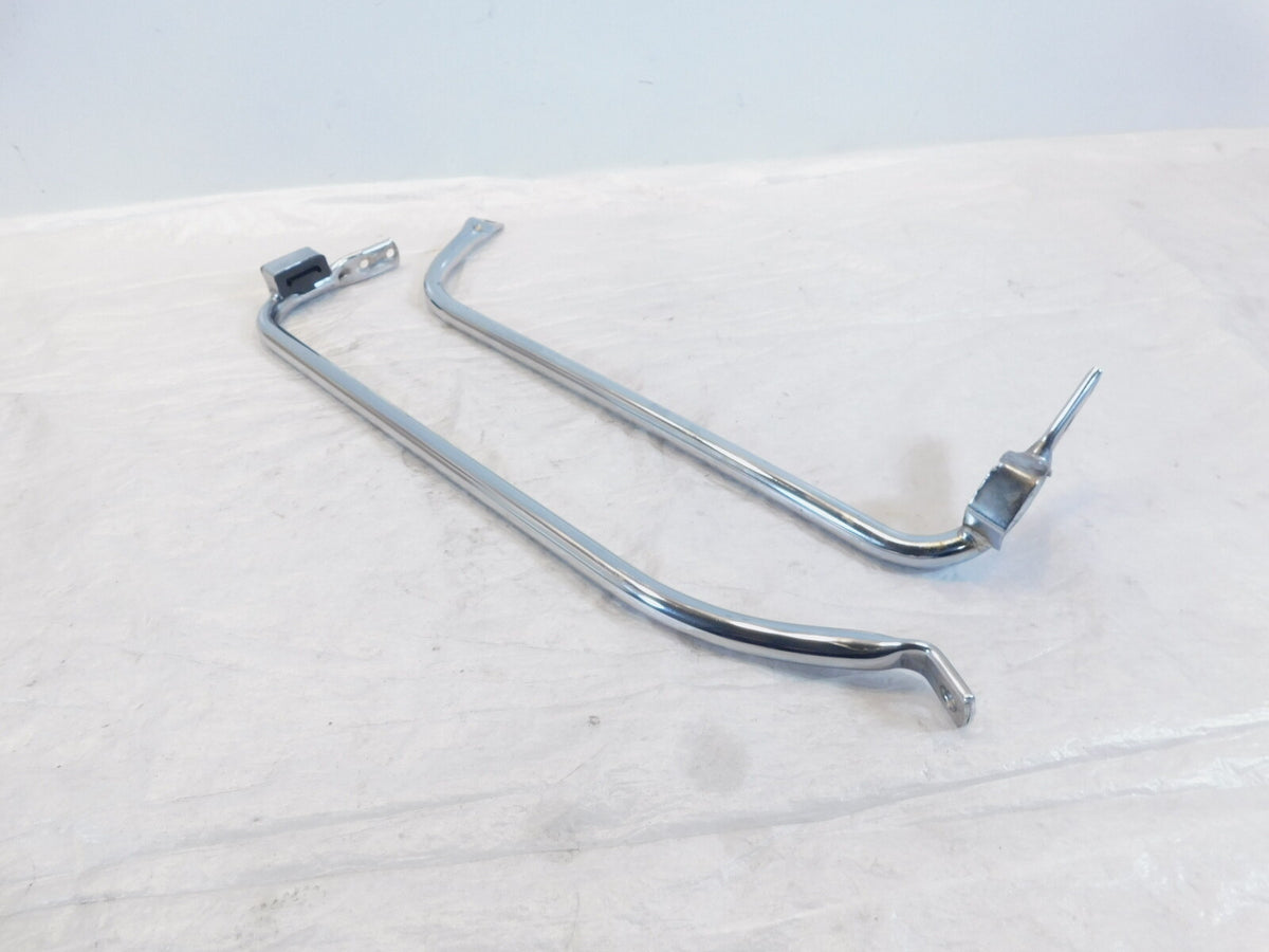 Harley Davidson Road King & Street Glide Left & Right Chrome Saddlebag Bracket - C3 Cycle