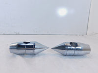 Honda VT750 VT1100 Shadow 600 750 1100 Ace Pointed Handlebar Riser Brackets - C3 Cycle