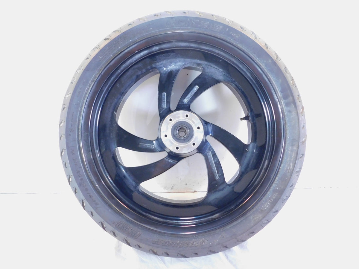 2006 2007 & 2008 Victory Kingpin & Vegas Black Cast Rear Wheel Rim - 18" x 5" - C3 Cycle