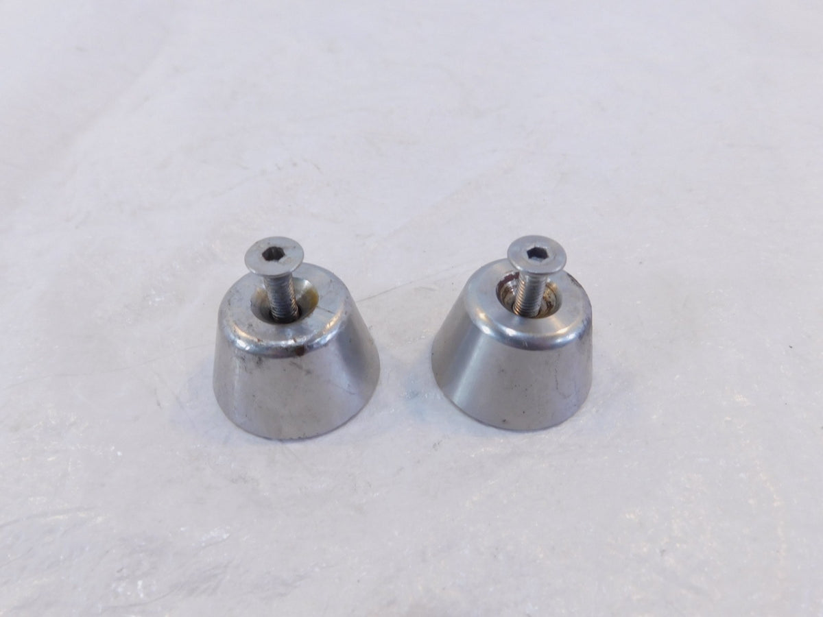 2006-2017 Triumph Daytona 675 R PAir Right Left Handlebar End Weight Caps - C3 Cycle
