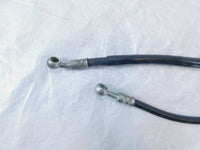 Pair Suzuki RF600 & RF900 Black Engine Motor Cylinder Block Oil Hose Line Pipes - C3 Cycle