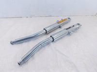 09-13 Harley Davidson Electra & Street Glide Chrome Front Fork Shocks - Bent - C3 Cycle