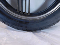 1983 83 Yamaha Venture Royale 1200 XVZ12 Front Black Cast Wheel Rim & Tire - C3 Cycle