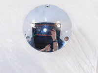 Harley Evo Softail Dyna & FXR Left Engine Motor Chrome Derby Clutch Cap Cover - C3 Cycle