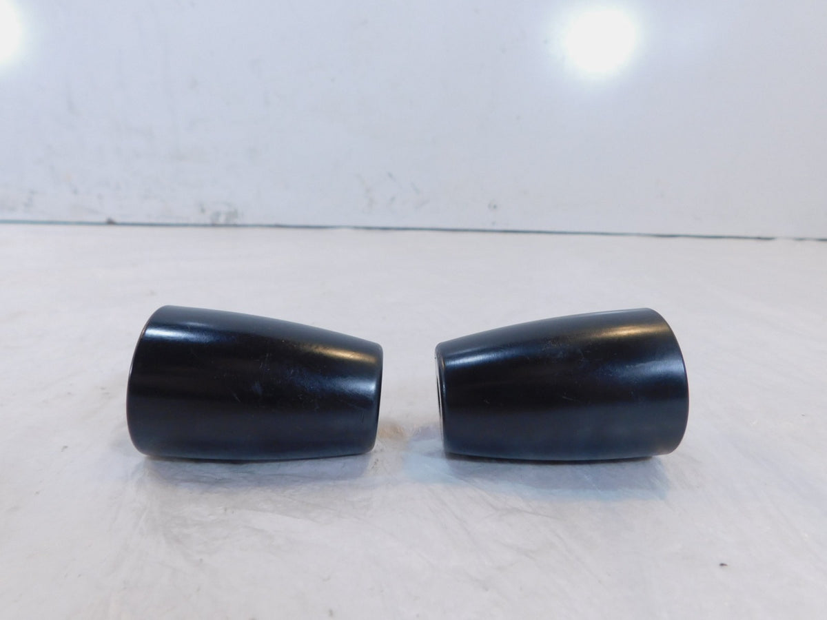 1999-2007 BMW F650 CS F650 GS Black Handlebar End Weight Caps -32712346586 - C3 Cycle