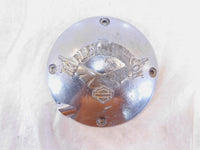 Harley Davidson Logo Sportster 1200 Custom Left Engine Motor Clutch Derby Cover - C3 Cycle