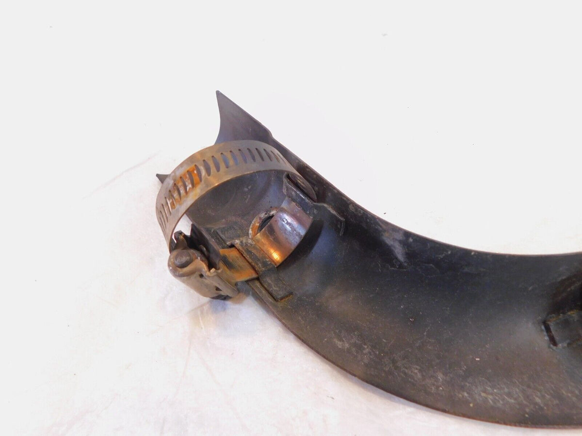 1993 & 1994 Harley Davidson Dyna Black Exhaust Header Pipe Crossover Shield - C3 Cycle