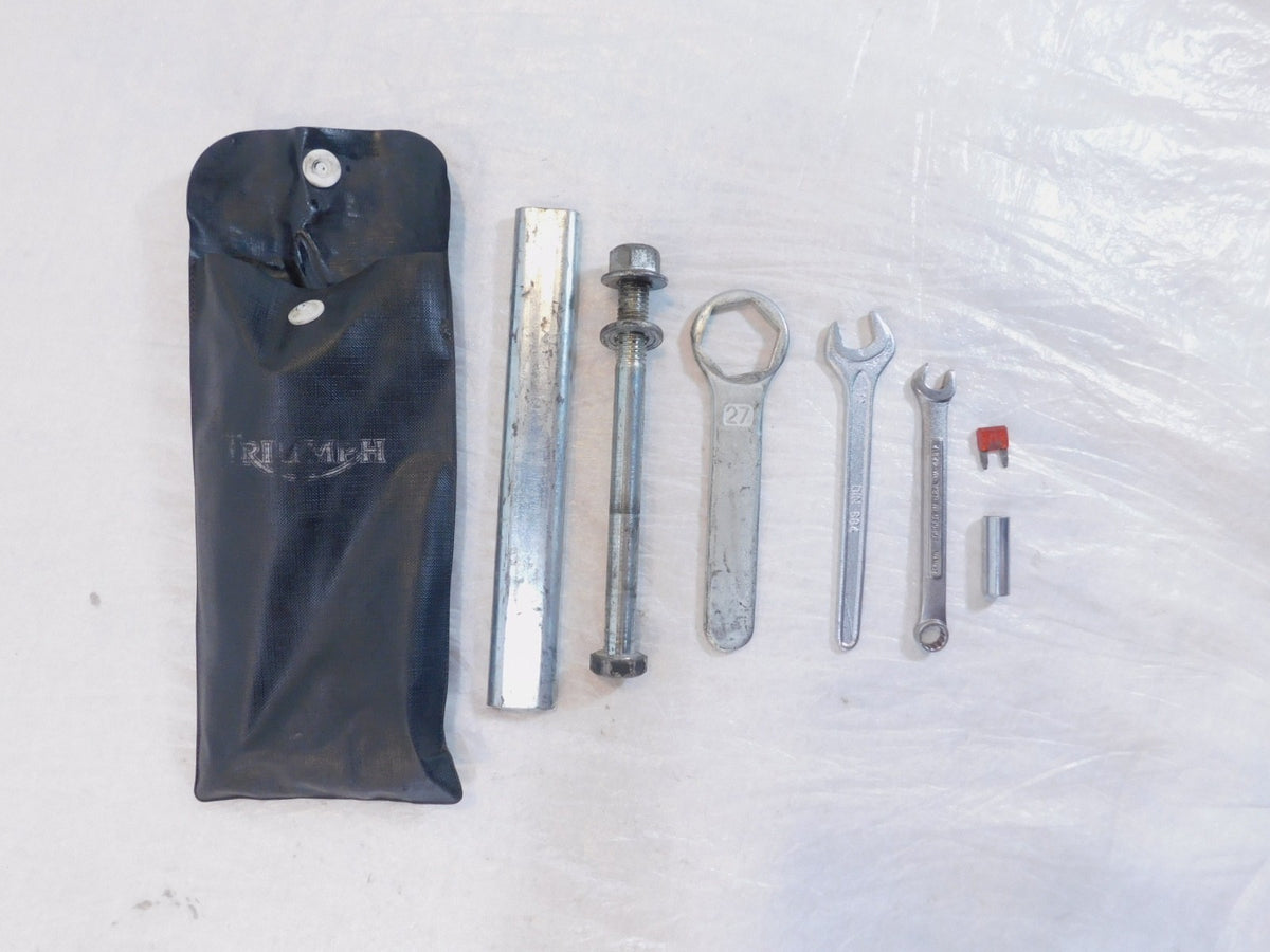 2007-2012 Triumph Tiger 1050 SE Wrench Tool Kit Lot & Pouch Bag T2301444 - C3 Cycle