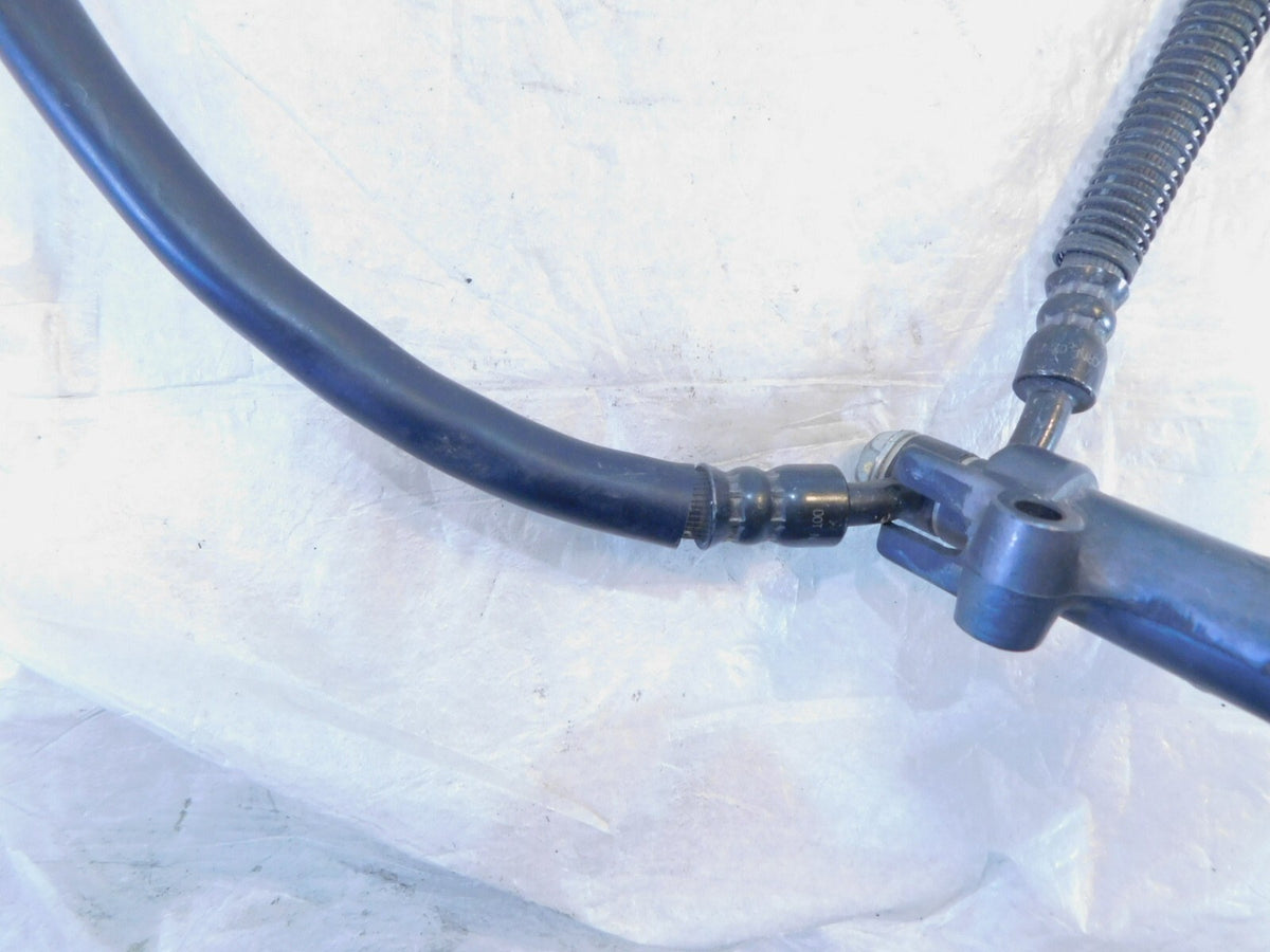 90-92 Kawasaki Ninja ZX-11 ZX1100 Front Wheel Brake Hose Pipe Lines w/ Splitter - C3 Cycle