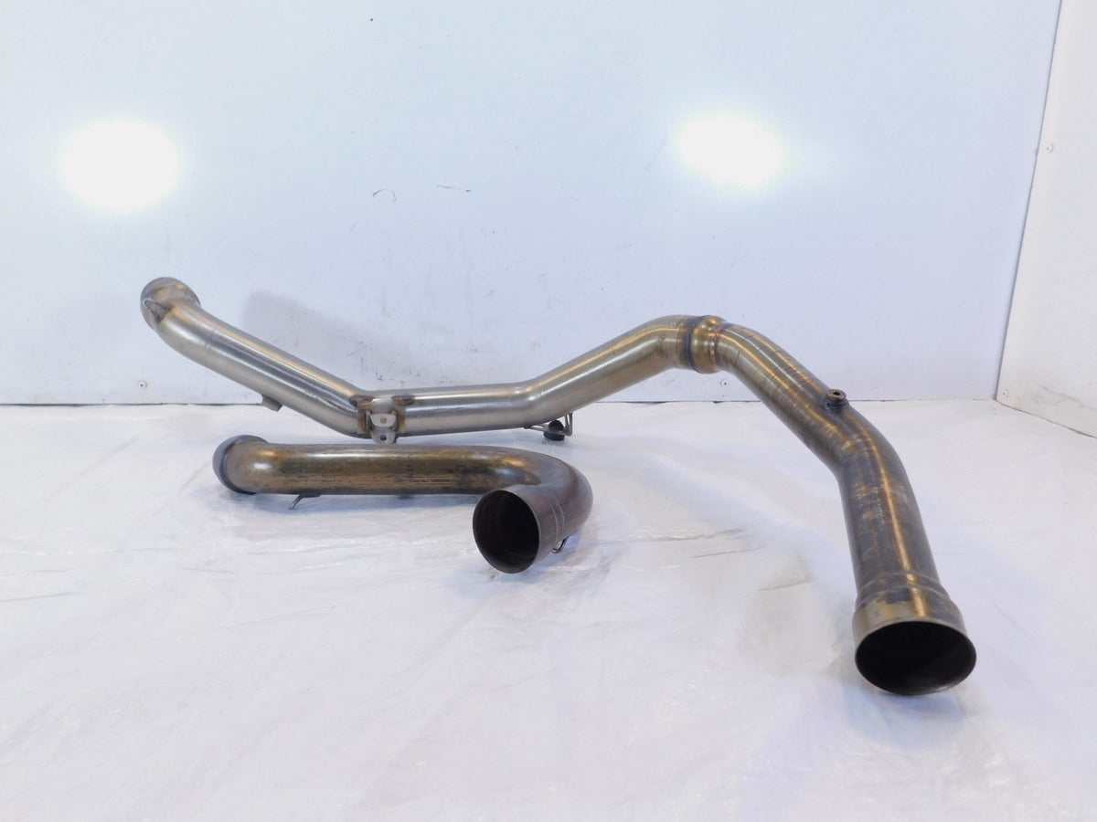 Ducati Superbike 749 749S & 999 Exhaust System Head Manifold Horizontal Pipes - C3 Cycle