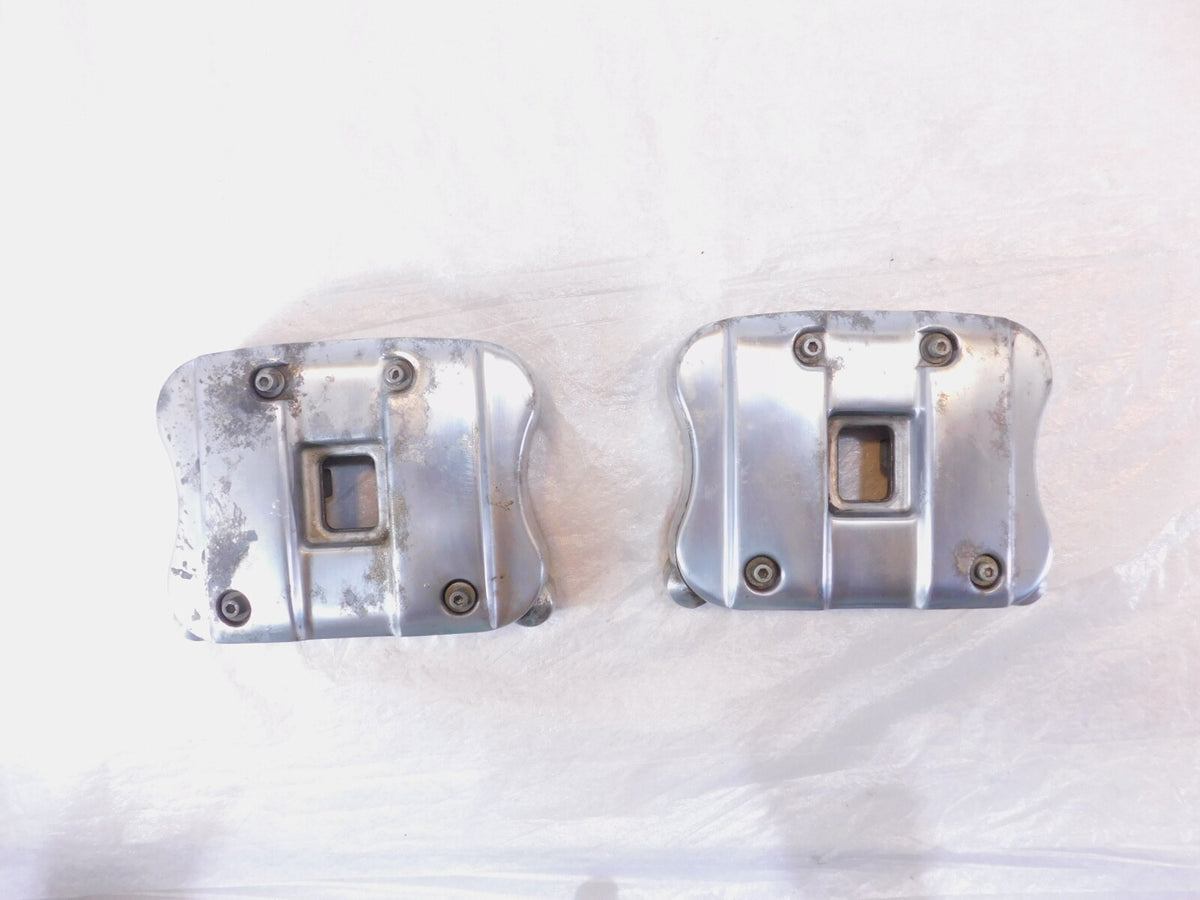 Harley Davidson Sportster 883 1100 1200 Chrome Cylinder Head Cover Rocker Boxes - C3 Cycle