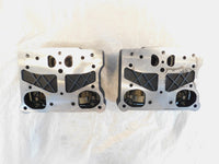 Harley Davidson Touring Dyna & Softail Black Wrinkle Cylinder Head Rocker Boxes - C3 Cycle