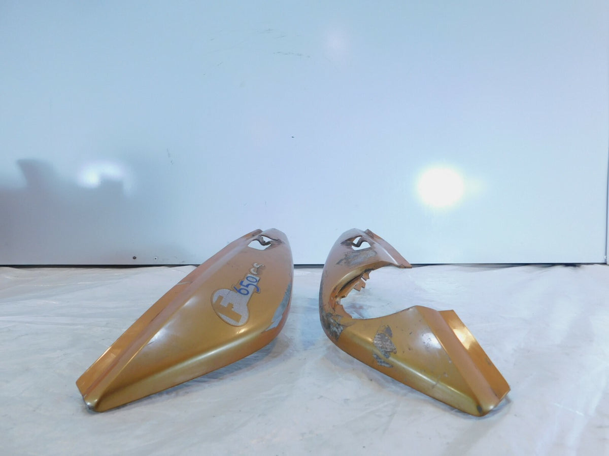 2001-05 BMW F650CS F650 CS Orange Right/Left Rear Tail Section Side Fairing Cowl - C3 Cycle