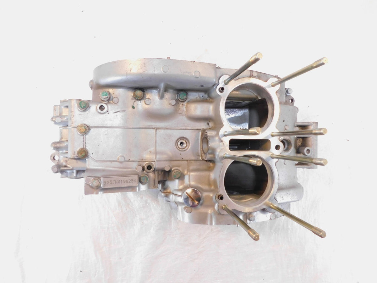 2001-2008 Triumph America Silver Engine Motor Block Crankcase Cases - T1161132 - C3 Cycle