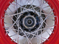 Harley Davidson Softail Heritage Classic Deluxe Spoked Front Wheel Red Rim Tire - C3 Cycle