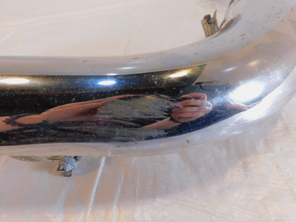 Harley Sportster 1200 & 883 Chrome Front Exhaust Header Pipe Cover Heat Shield - C3 Cycle