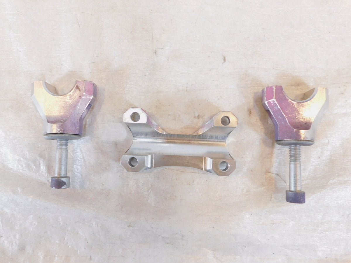 2006-2009 Aprilia Tuono 1000 RSV1000 Upper/Lower Handlebar Riser Bracket Clamps