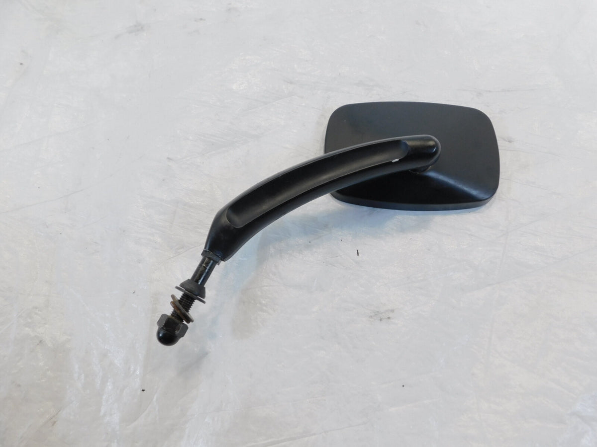Harley Davidson FXR & Softail & Dyna & Sportster Left Black Rear View Mirror - C3 Cycle