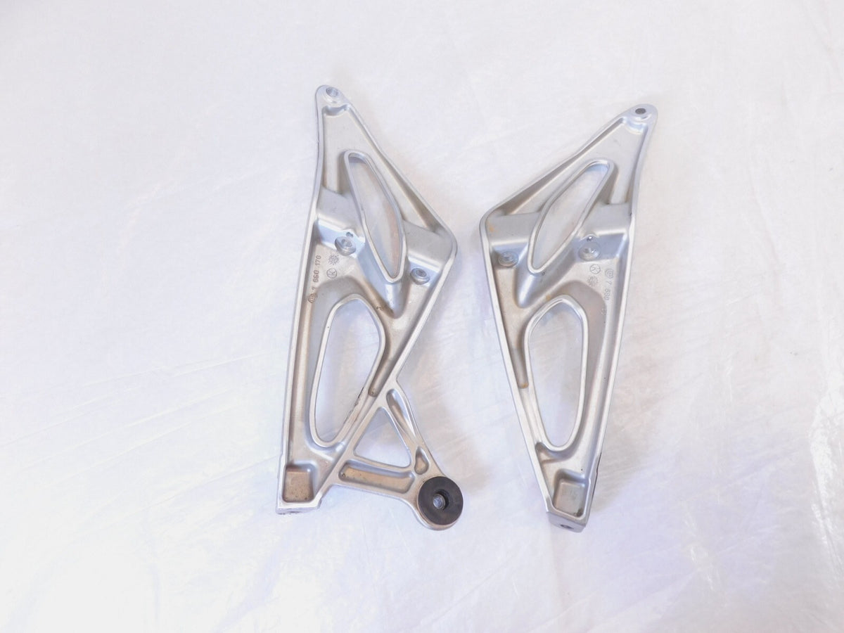 BMW K1200S K1200R & Sport Left/Right Rear Footrest Foot Peg & Bracket Mounts - C3 Cycle