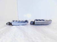 Harley Davidson FXR Softail Dyna & Sportster Chrome & Rubber Footpeg Footrests - C3 Cycle