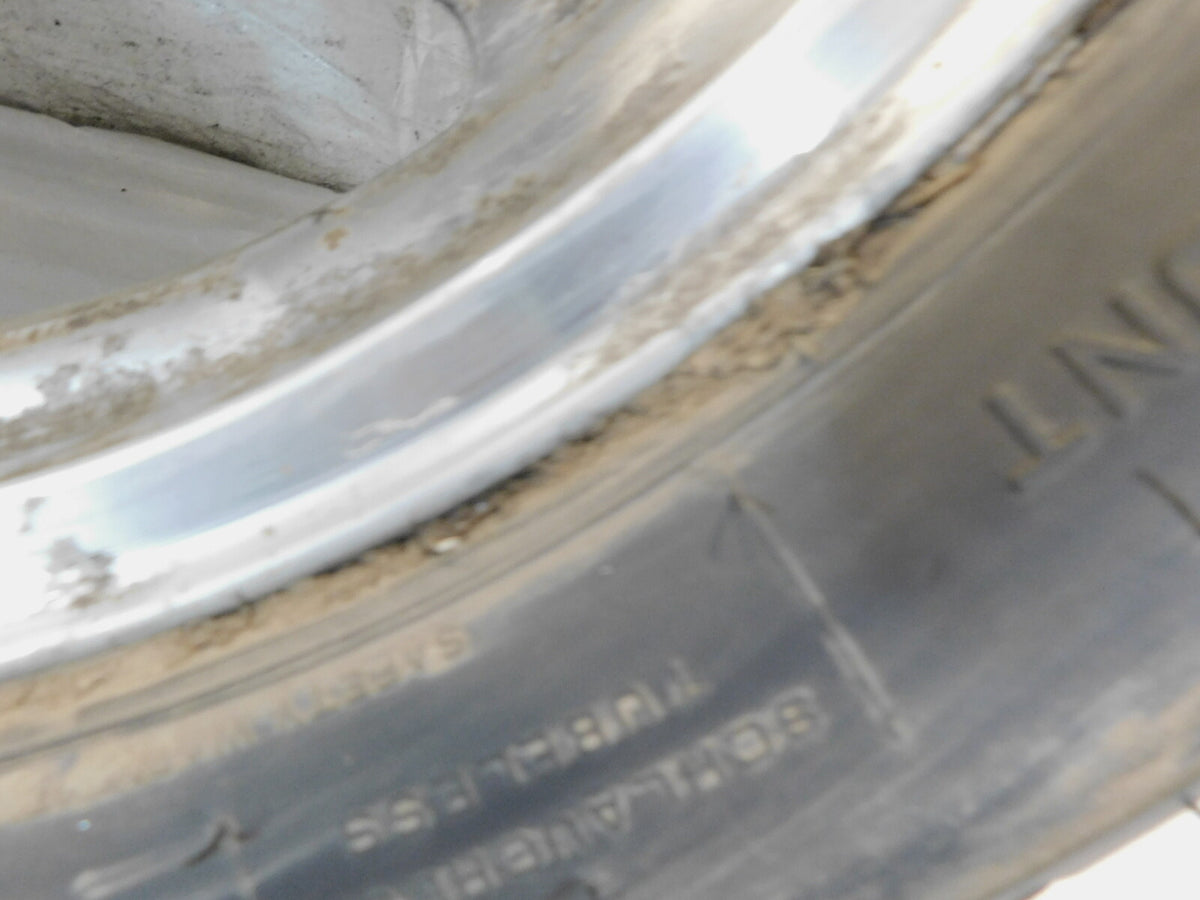 1999-2001 Kawasaki Vulcan 1500 VN1500 Nomad Cast Silver Front Wheel Rim & Tire - C3 Cycle