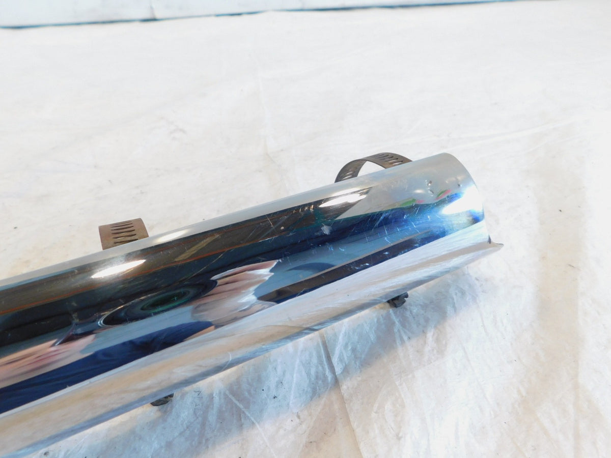 Harley Touring Road King Electra Glide Lower Rear Exhaust Pipe Cover Heat Shield - C3 Cycle